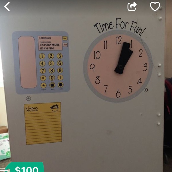 Kitchen set for girl - Picture 1 of 8